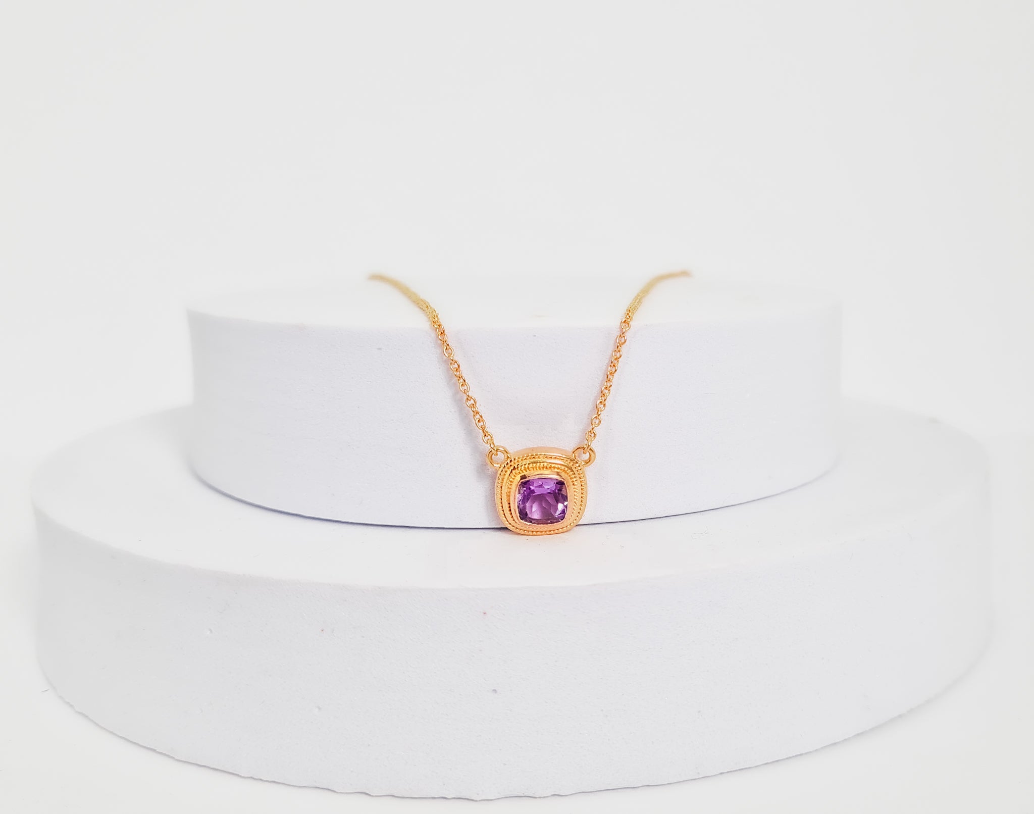 Sadura Necklace – Amethyst