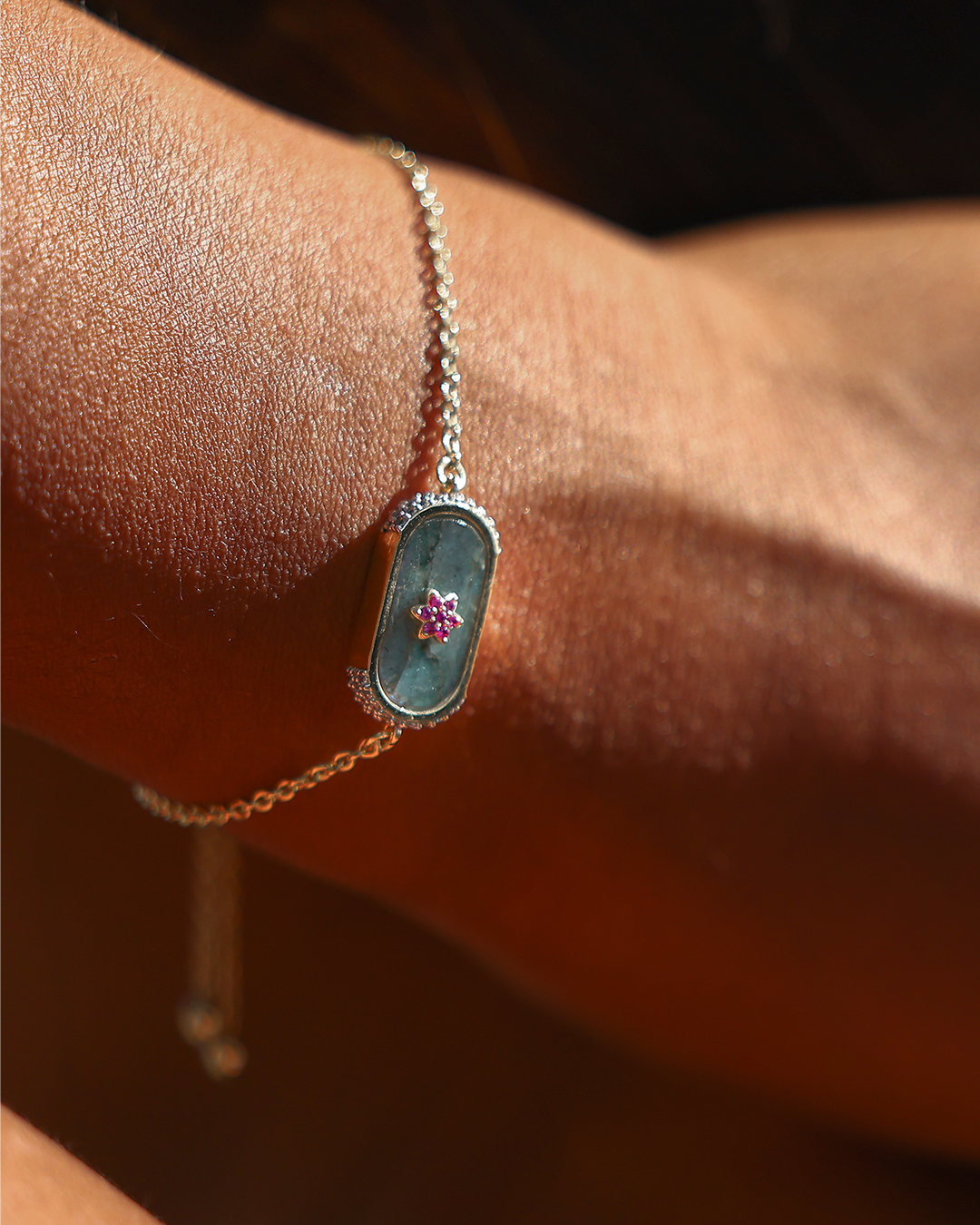 Bracelet Pushpam - Labradorite